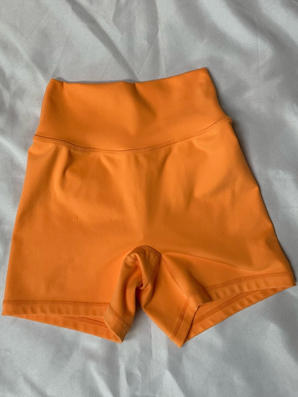 P’TULA Orange Spandex Shorts - SIZE S4